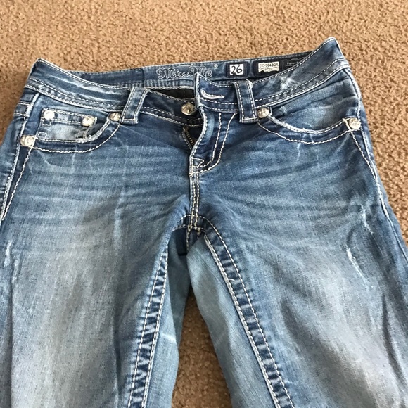 Miss Me size 26 Bootcut Jeans - Picture 3 of 4